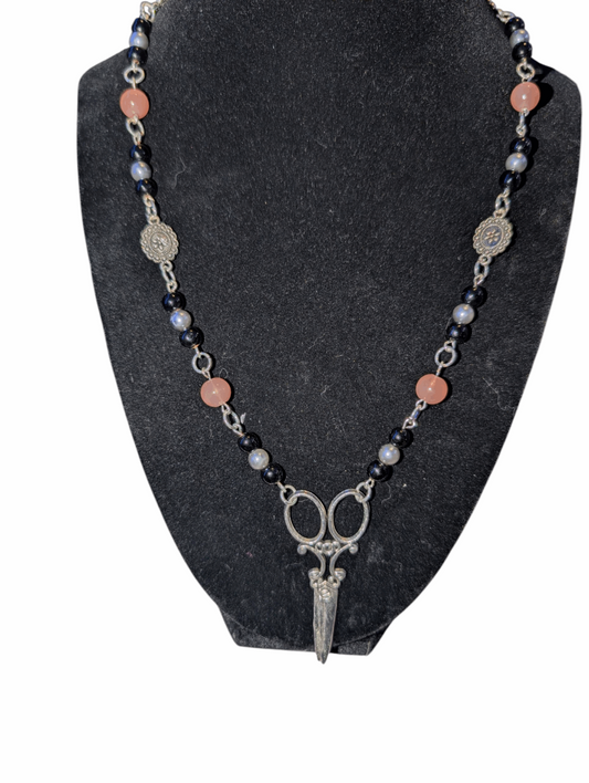 Cutting Charm Necklace