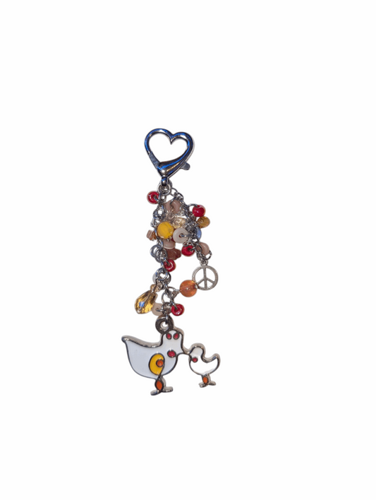 Mother Hen Keychain