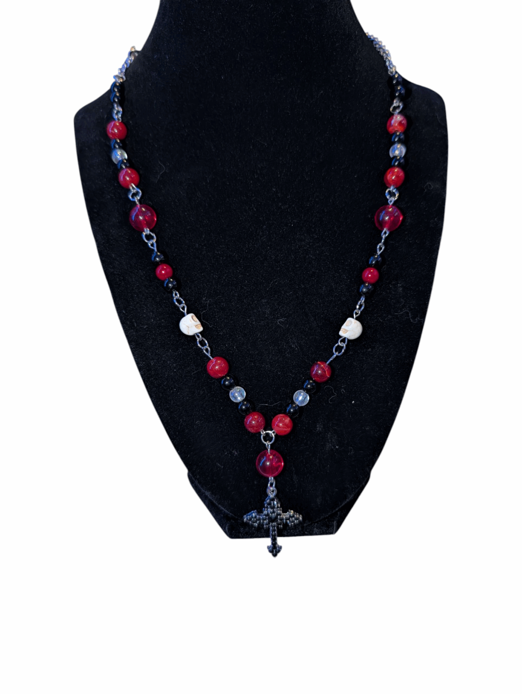 Vampire Cross Necklace