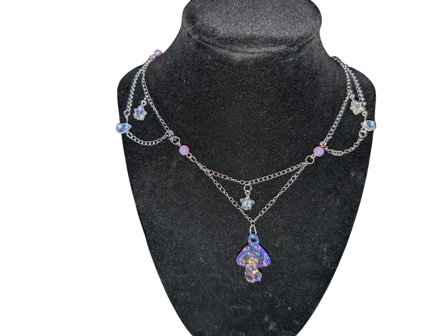 Groovy Iridescent Necklace