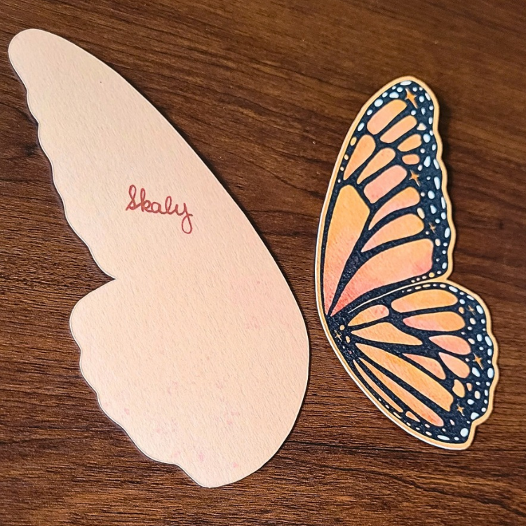 Monarch Wing Bookmark