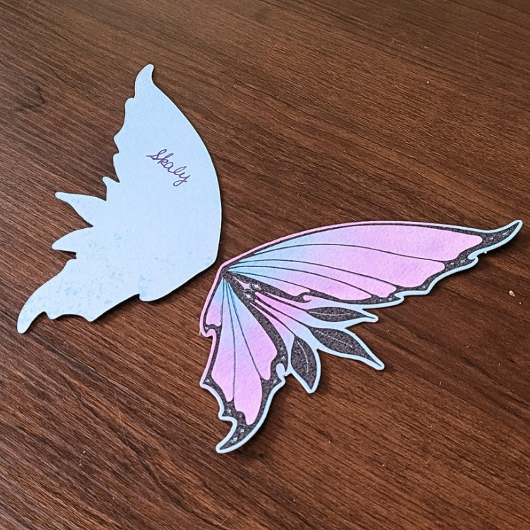 Dark Fae Wing Bookmark