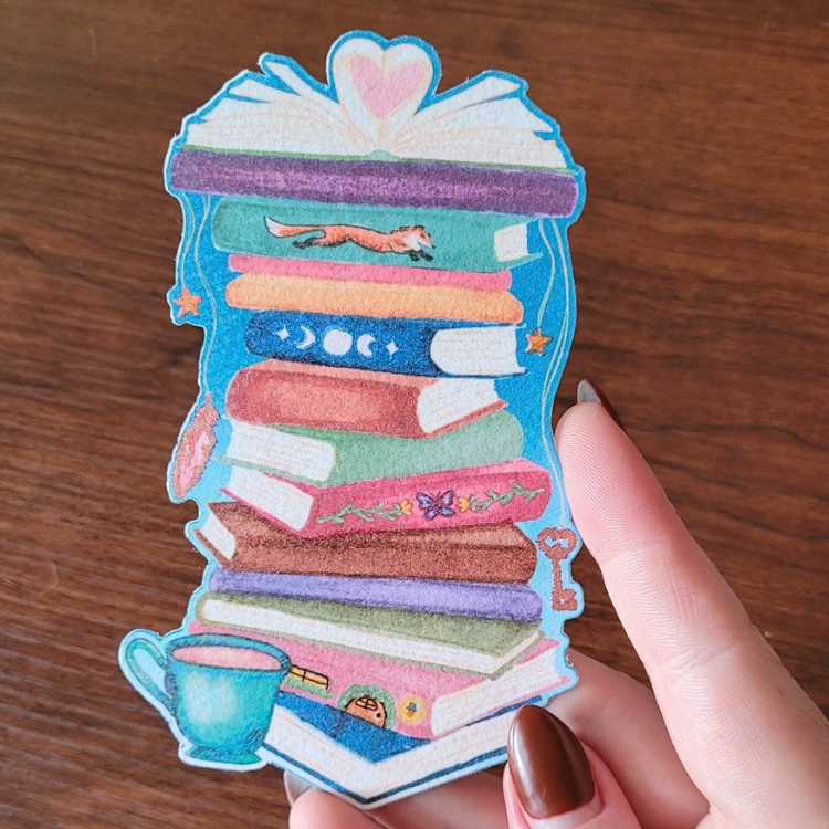 Enchanted Bookstack Bookmark