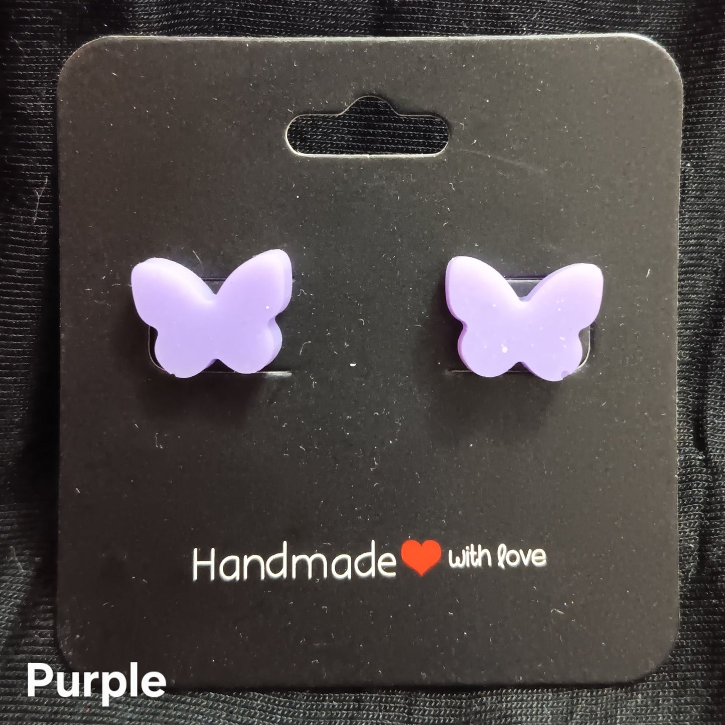 Butterfly Stud Earrings ( variety of colours)