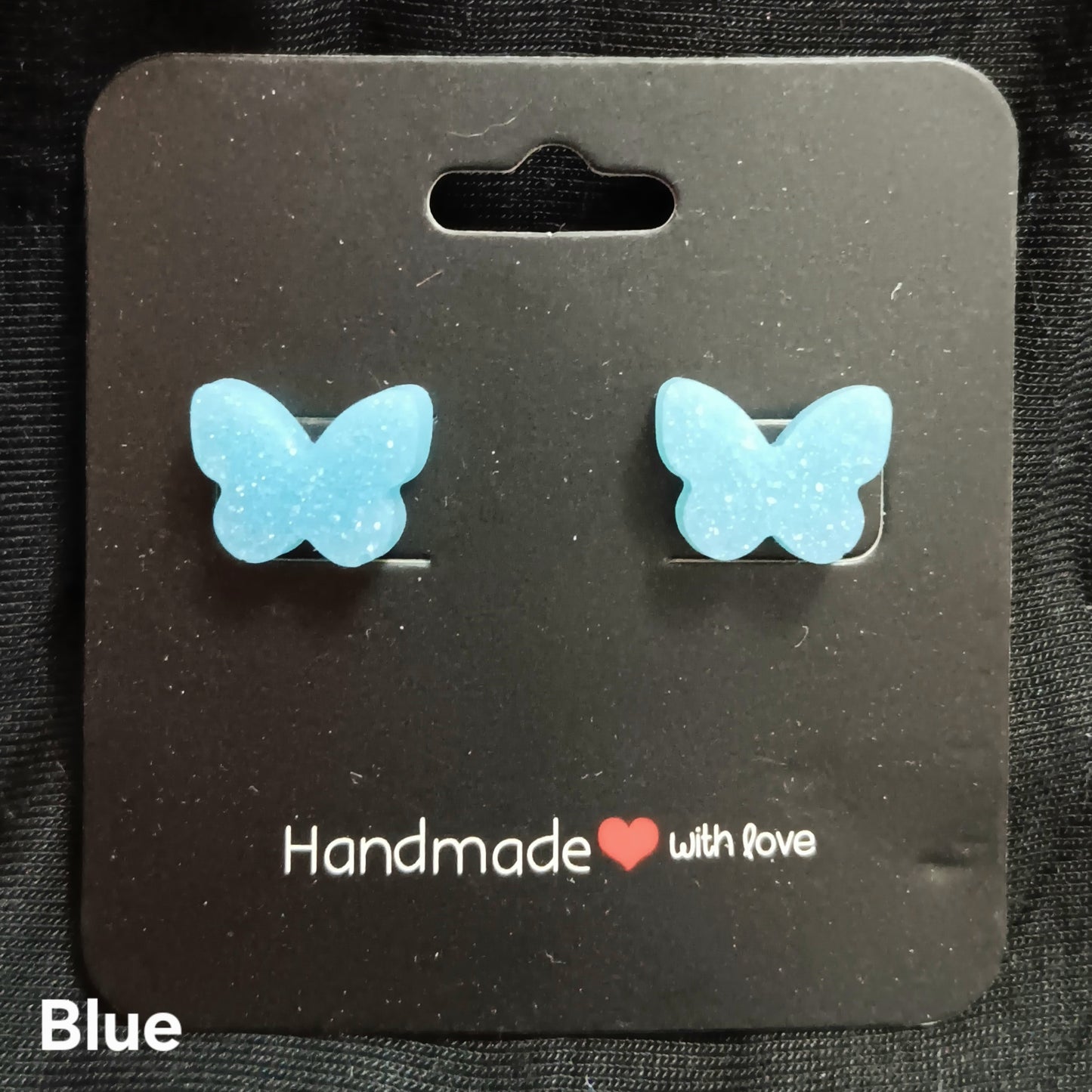 Butterfly Stud Earrings (variety of colours)