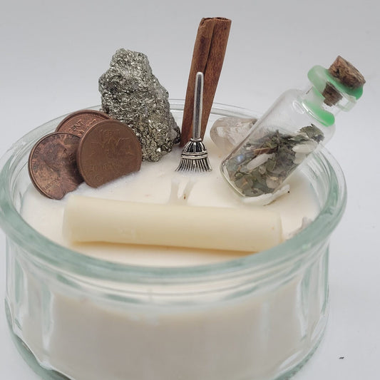 "9" New Years Offering Candle