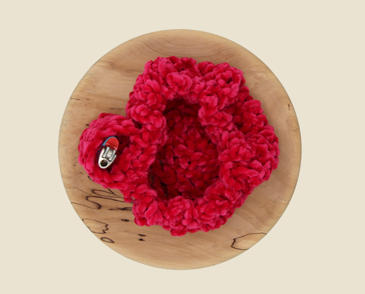 Bong Cozy with Lighter Pocket (Red)