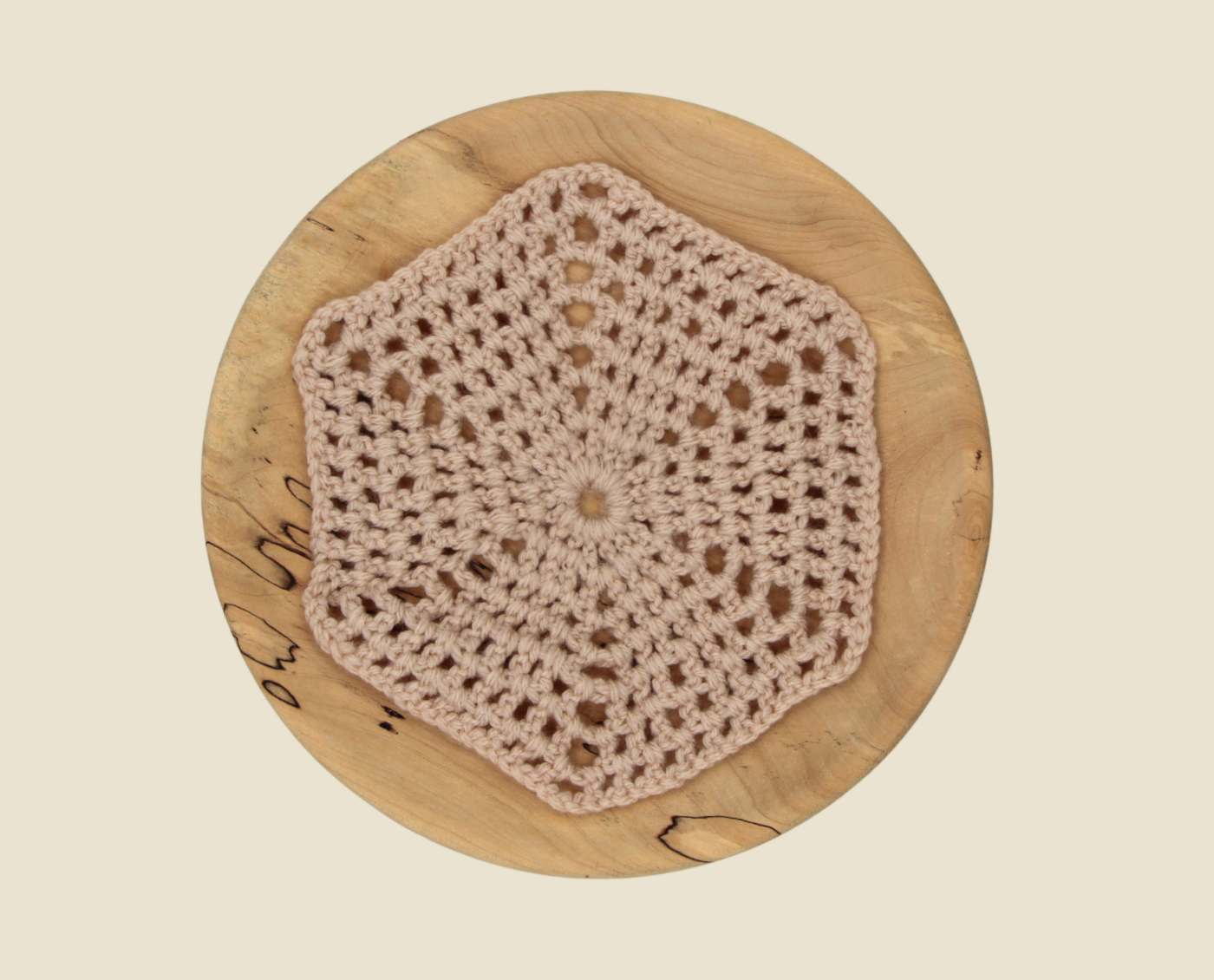 Bong Protector and Noise Reducer (Beige Coaster)