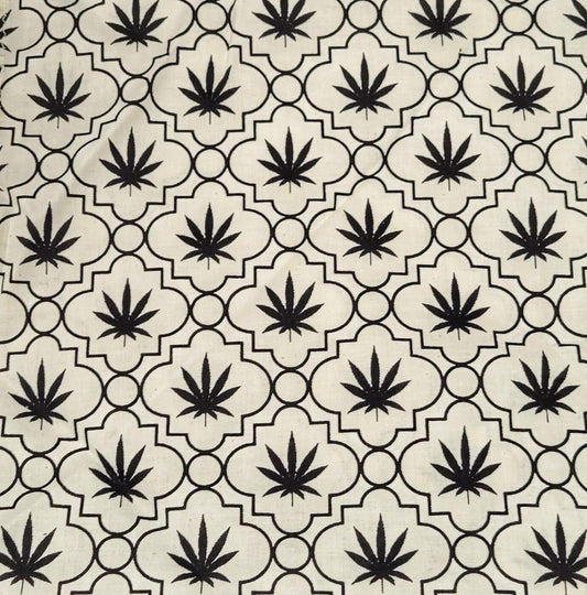 Japanese Style Reusable Gift Cloths (Cannabis Tiles)