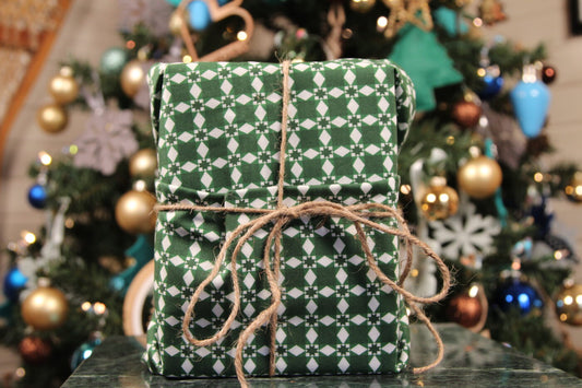 Japanese Style Reusable Gift Cloths (Winter on the Farm)