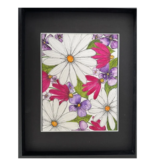 Floral Garden Collection – Original Watercolour – 1
