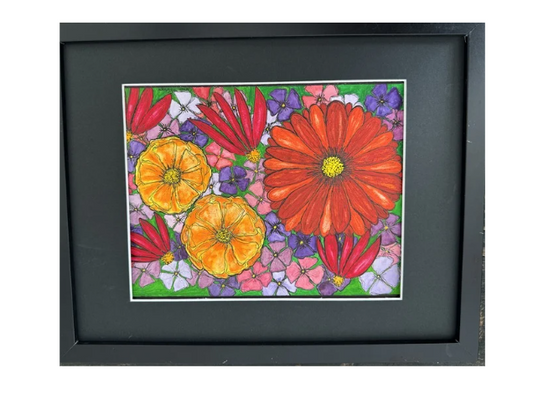 Floral Garden Collection – Original Watercolour – 3