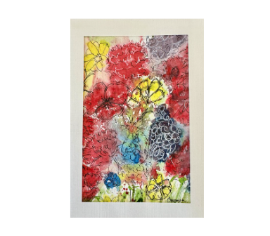 Watercolour Framable Art Card – 2
