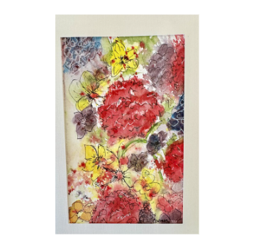 Watercolour Framable Art Card – 4