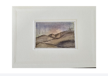 Watercolour Framable Art Card – 7