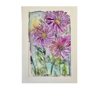Watercolour Framable Art Card – 8