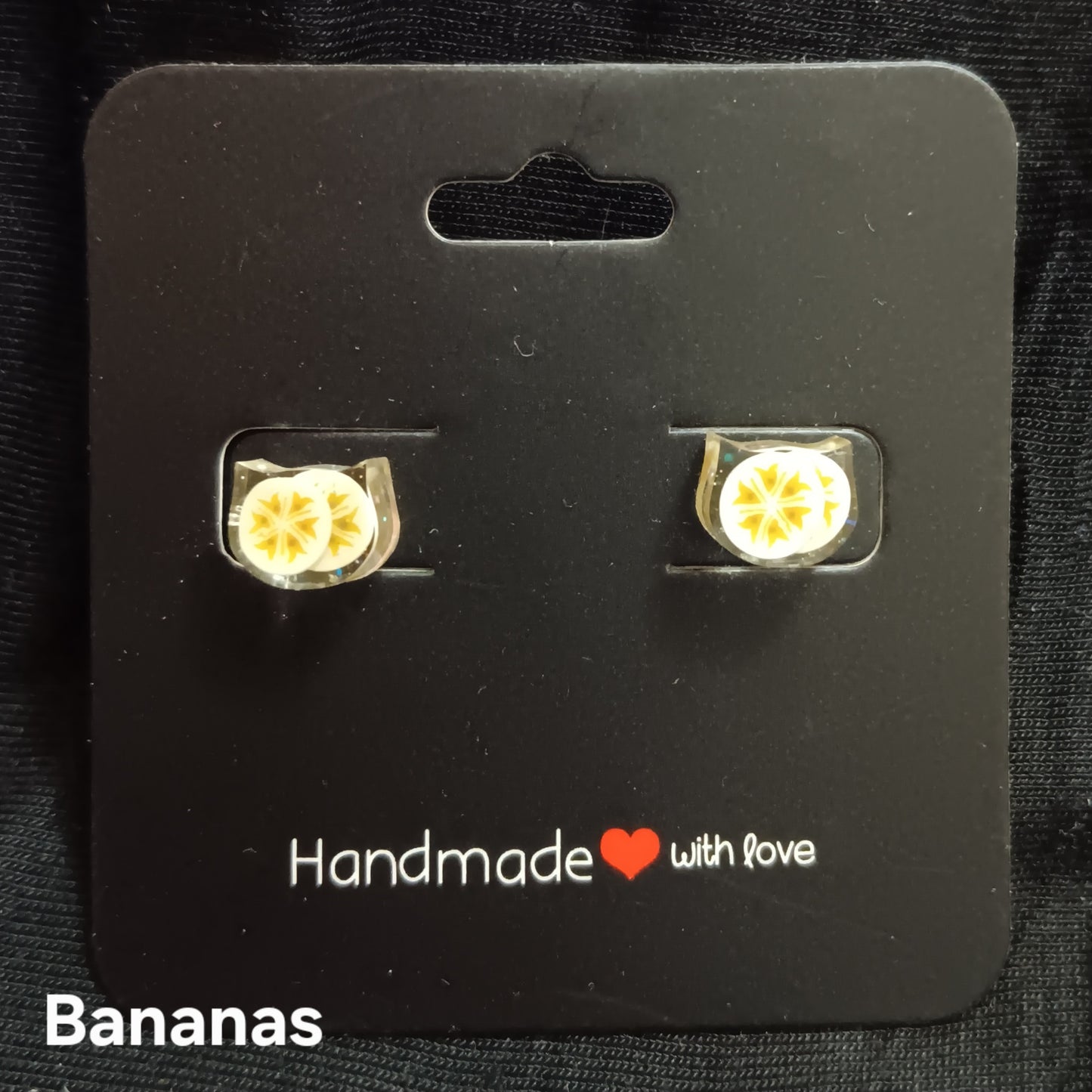 Cat Stud Earrings (variety of colours)