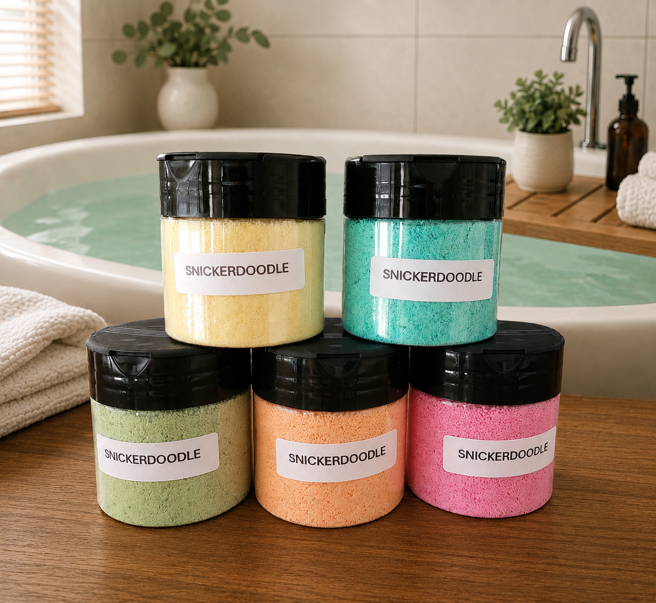 Fizzy Bath Dust - Snickerdoodle Scent