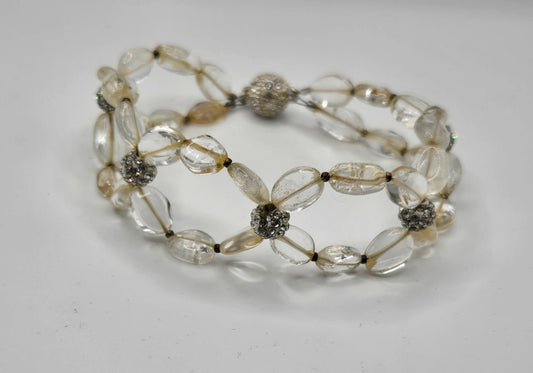 Woven Citrine Bracelet
