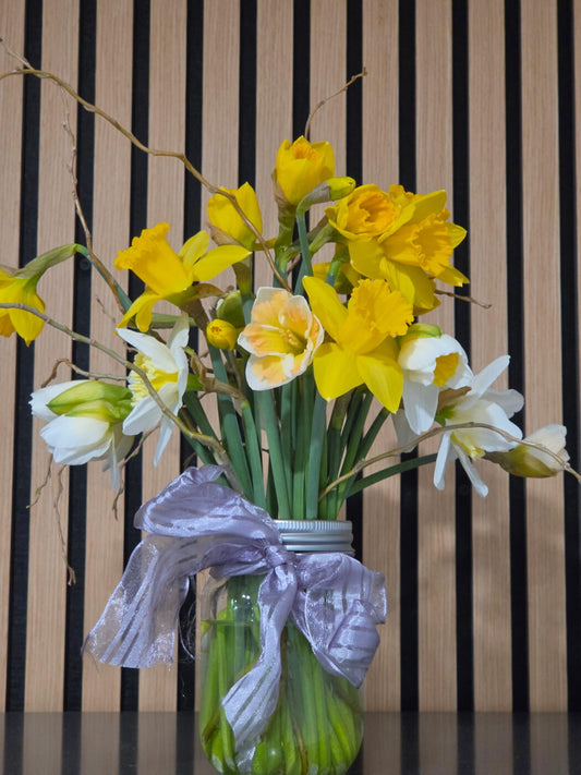 Sunny Bloom Jar