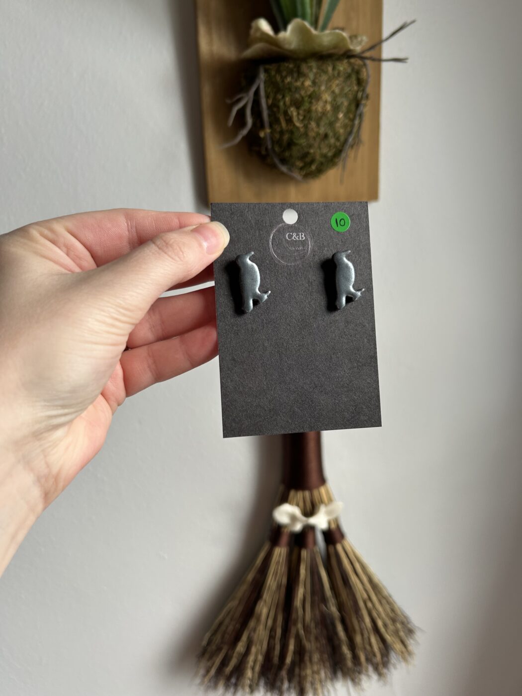 Crow Earrings