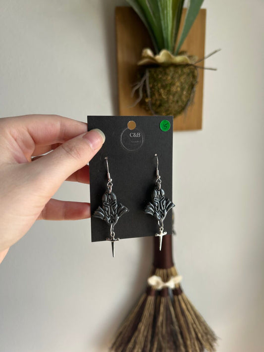 Dark Knight Earrings