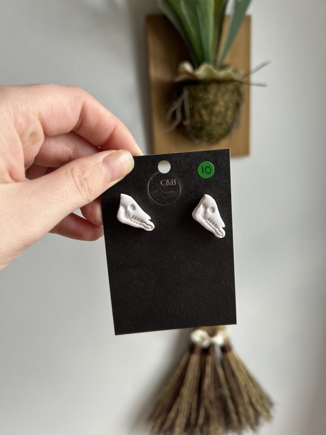 Horse Skull Earrings