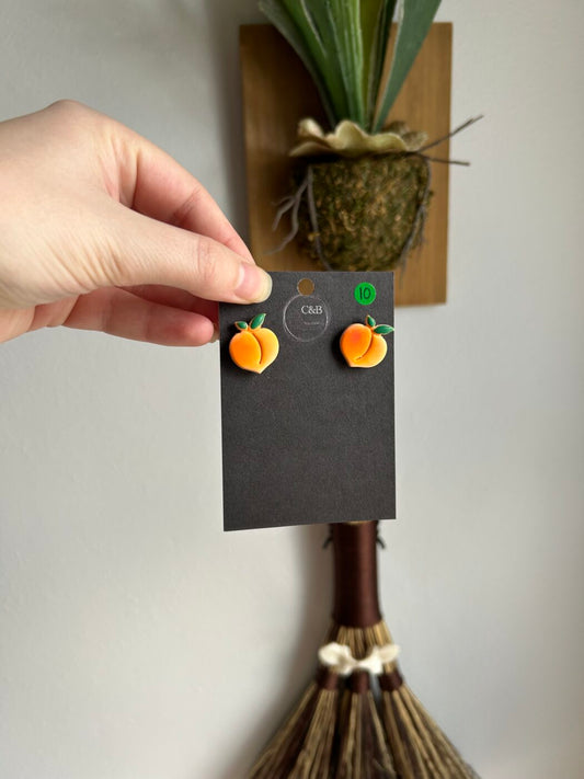 Moving to the Country Gonna Eat a Lot of Peaches Earrings