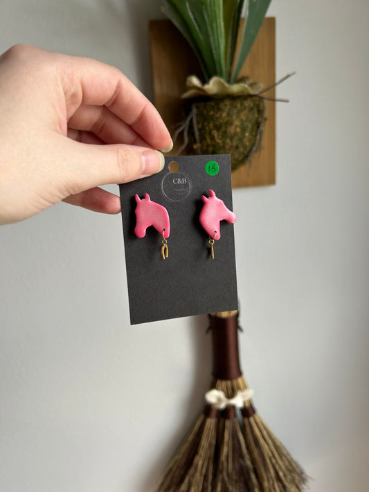 Pink Pony Club Earrings
