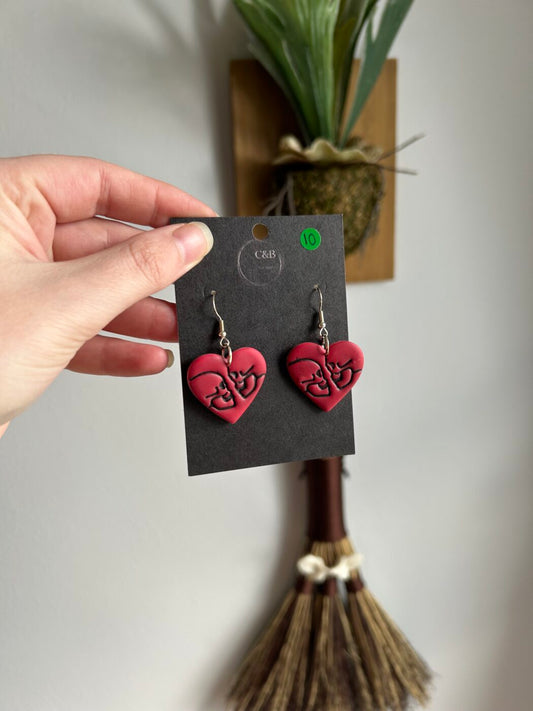 The Lovers Heart Earrings