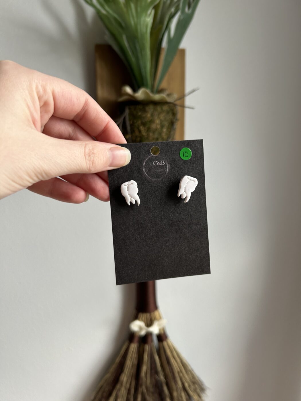Tiny Teeth Earrings
