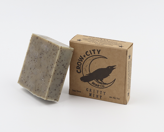 Cold Process Soap - Gritty Mint