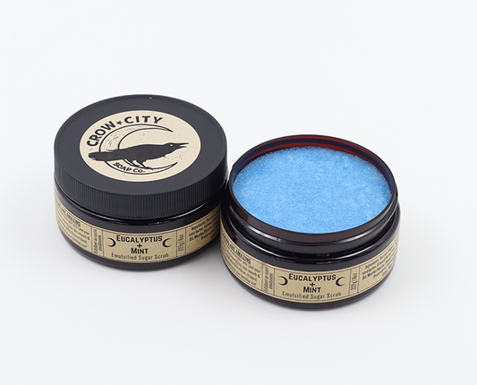 Emulsified Sugar Scrub - Eucalyptus & Mint