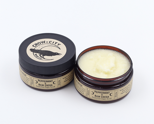 Emulsified Sugar Scrub - Peppermint & Raw Cocoa