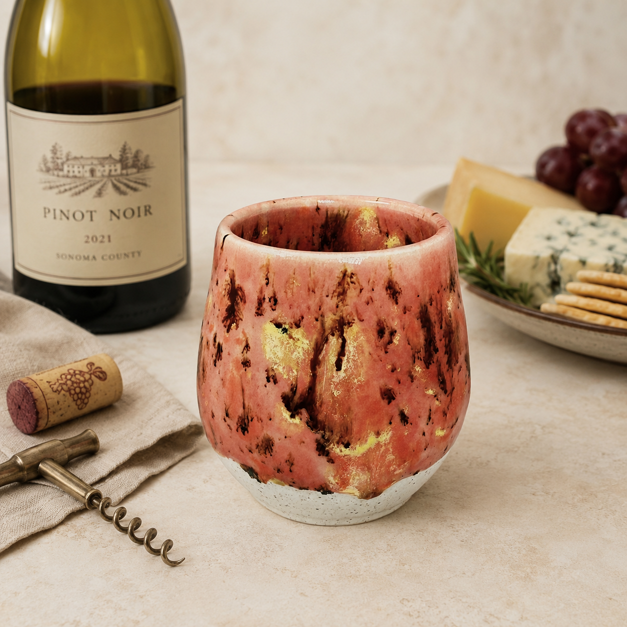 Cup, Coral Cascade