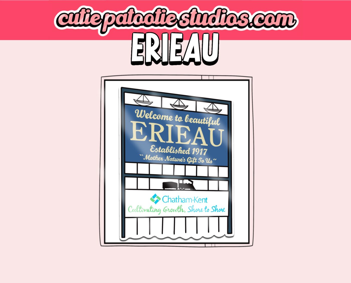 Erieau Collection Stickers