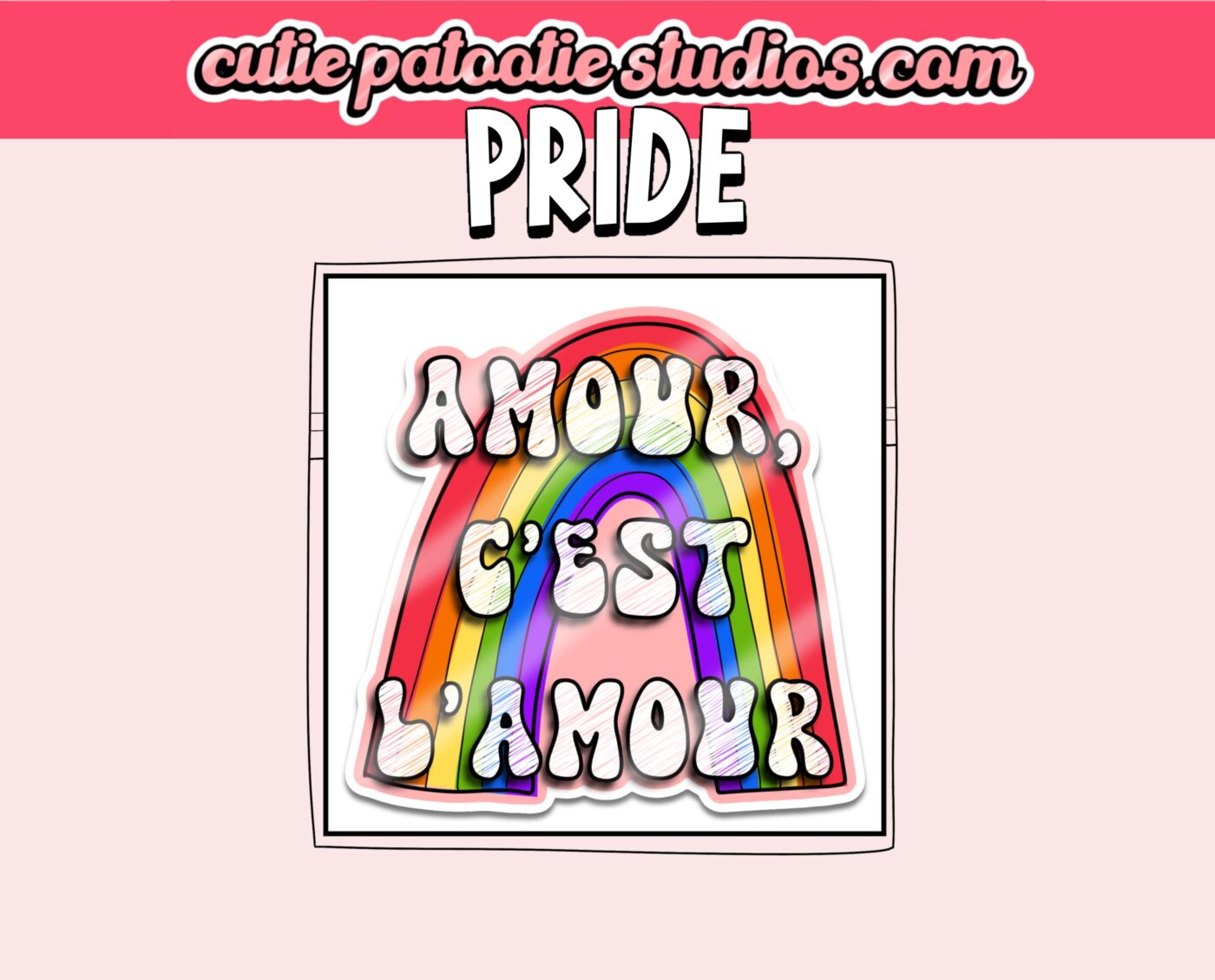 Pride Cuties Collection Stickers
