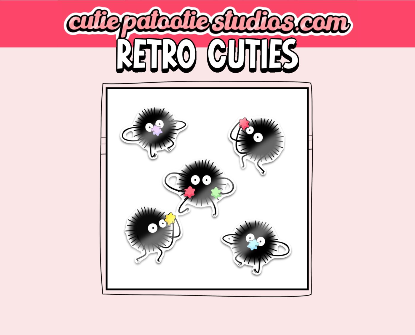 Retro Movie Collection Stickers