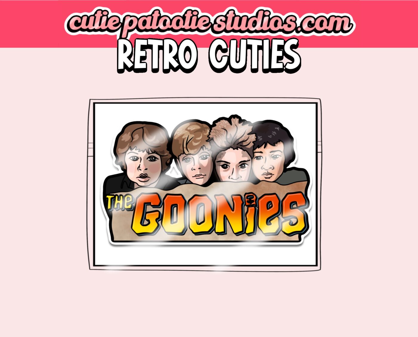Retro Movie Collection Stickers