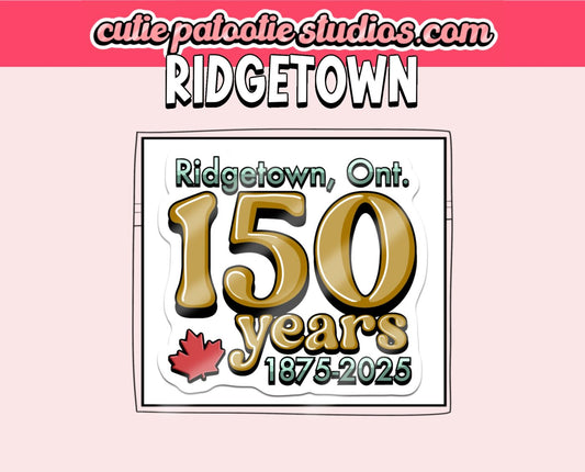 Ridgetown Collection Stickers