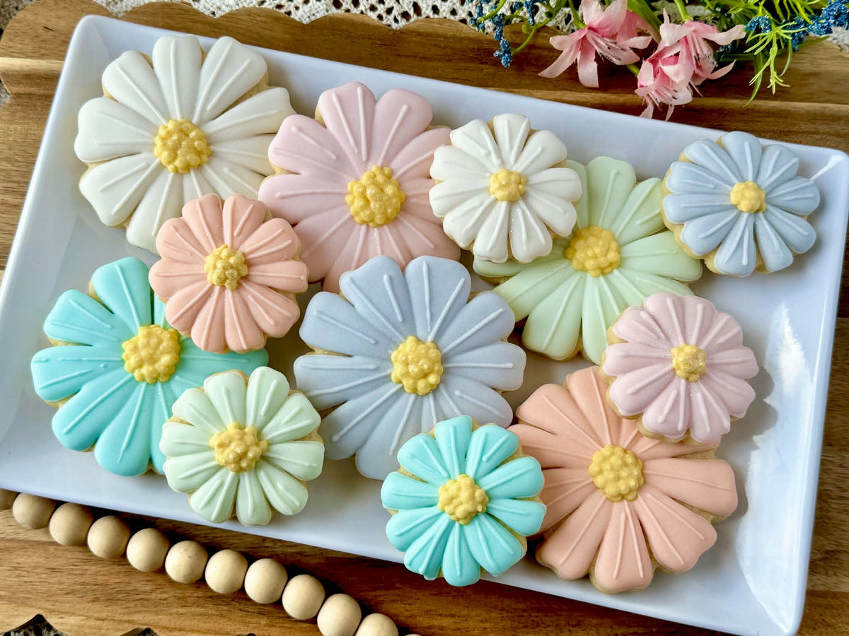 Daisy Sugar Cookie Box
