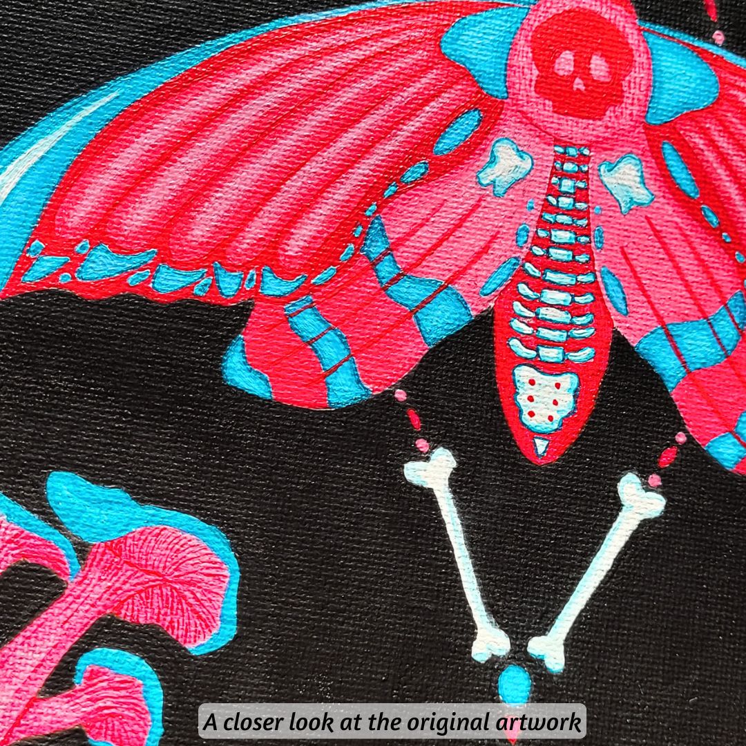 Death's Head Moth Art Print