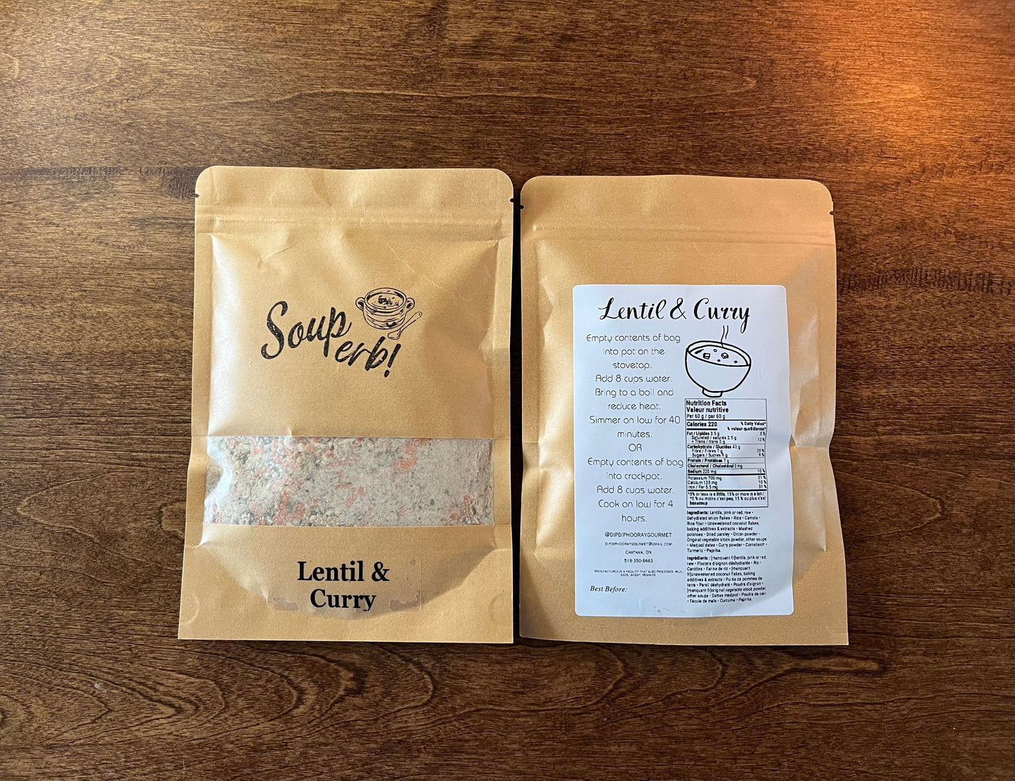 Lentil & Curry Soup Mix