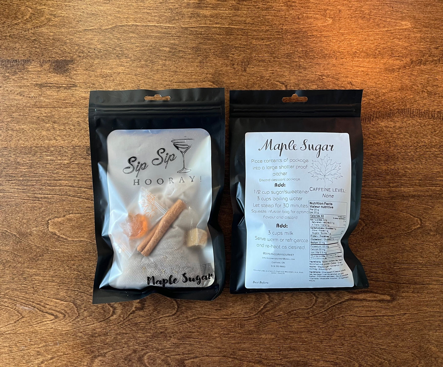 Maple Sugar Tea Drink Mix