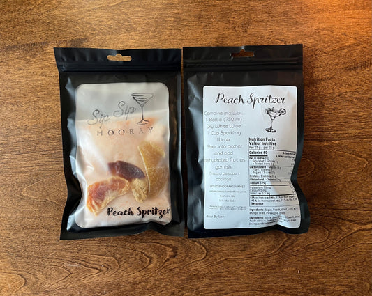 Peach Spritzer Cocktail Mix
