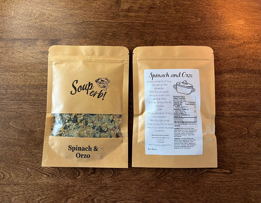Spinach & Orzo Soup Mix