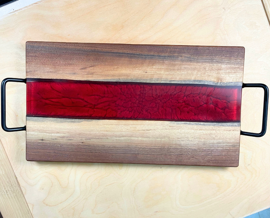 Red Epoxy Tray