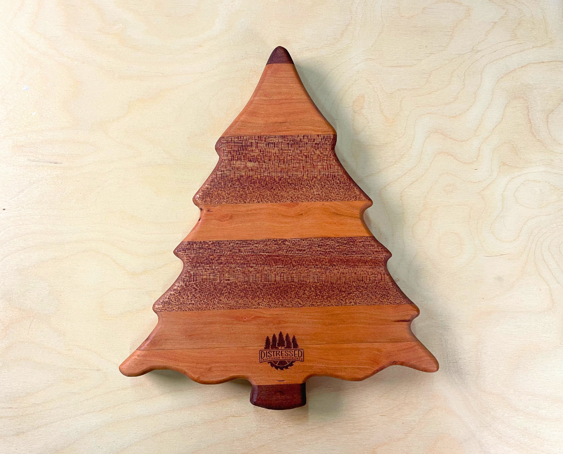 Tree Tray with Epoxy