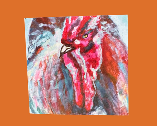 Cluck Norris Greeting Card