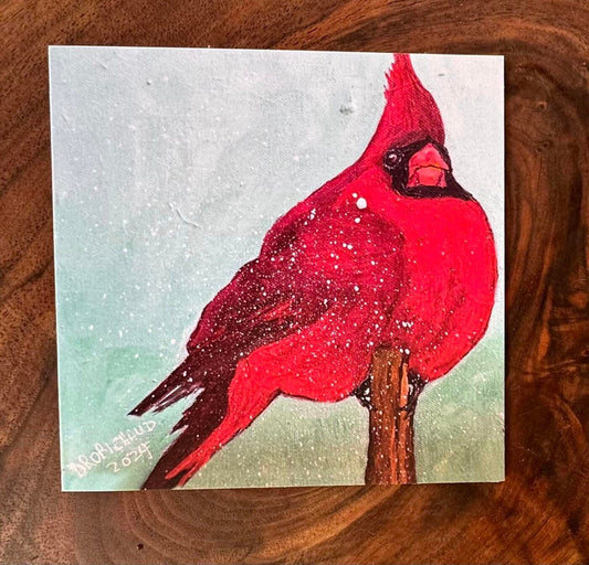 The Visitor Greeting Card